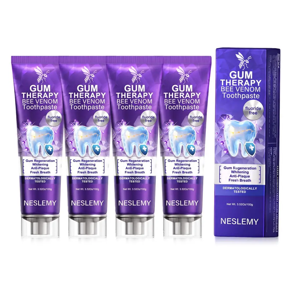 🔥Last Day 80% OFF 👨⚕️ NESLEMY® Bee Venom Dental Treatment Toothpaste