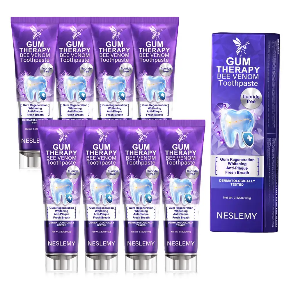 🔥Last Day 80% OFF 👨⚕️ NESLEMY® Bee Venom Dental Treatment Toothpaste
