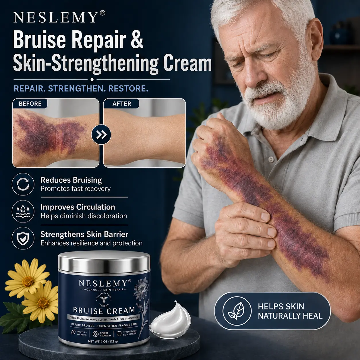 💥300K+ SOLD💕- NESLEMY® Bruise Repair & Skin-Strengthening Cream