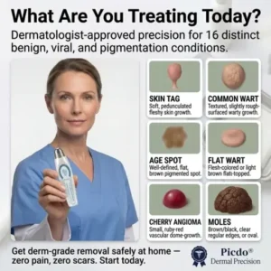 NESLEMY® 7-Day Skin Tag & Spot Eraser Painless & Scar-Free Advanced Imperfection Removal Rollerball Pen