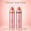 NESLEMY Bronze Veil Waterproof Setting Spray – Sun-Kissed Glow Makeup Finishing Mist