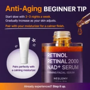 NESLEMY Retinol + Retinal NAD+ Firming Serum