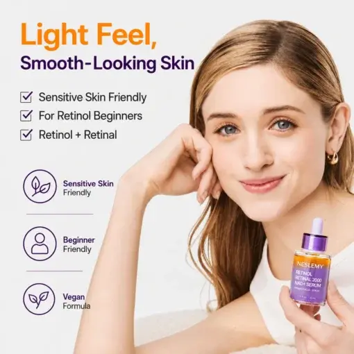 NESLEMY Retinol + Retinal NAD+ Firming Serum