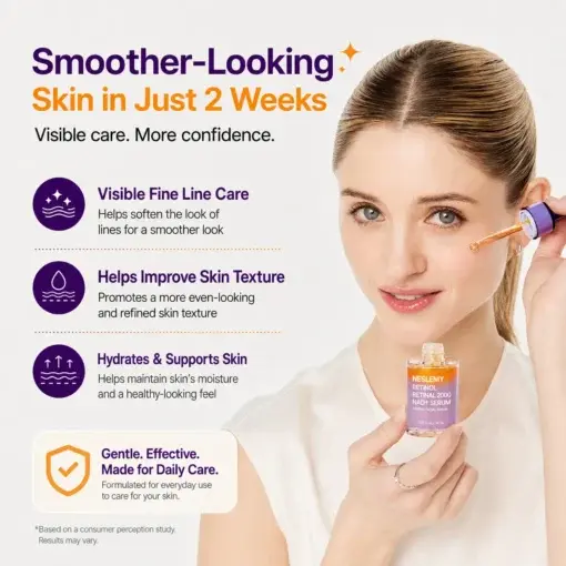 NESLEMY Retinol + Retinal NAD+ Firming Serum