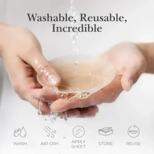 NESLEMY Seamless Sticky Nipple Covers for Women