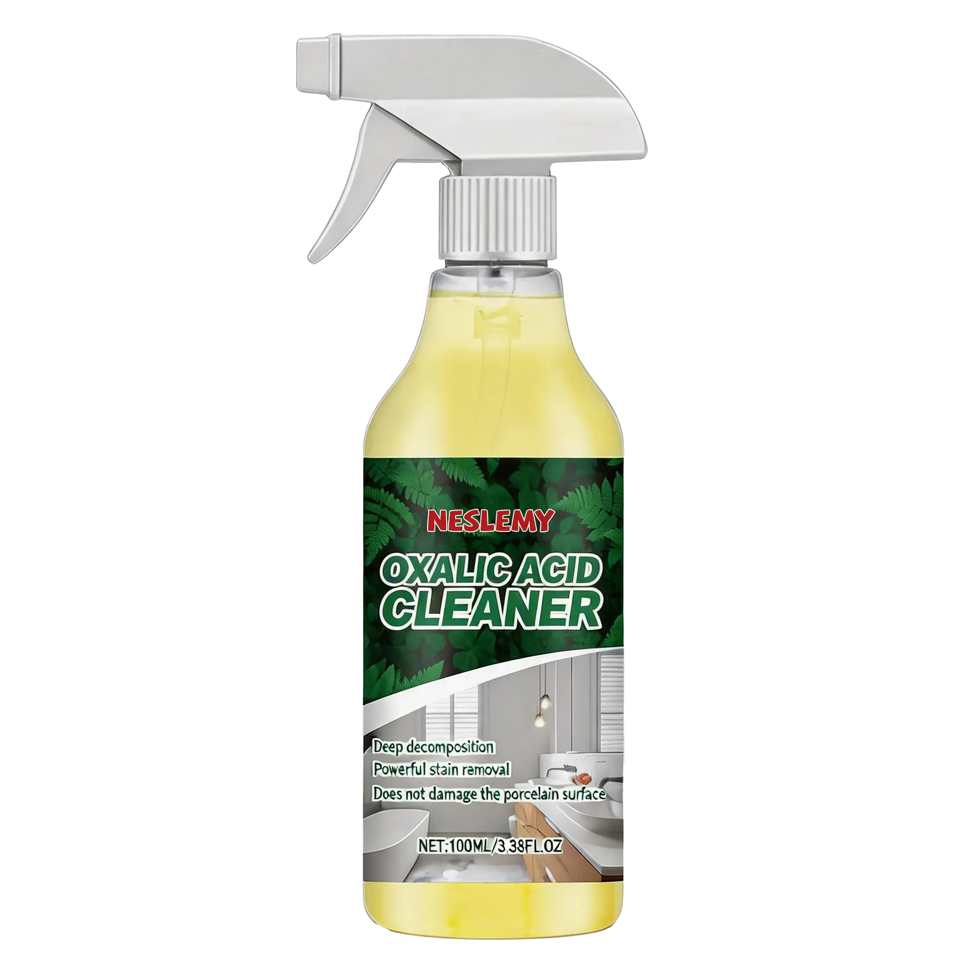 NESLEMY🔥Bathroom Cleaner for Tough Toilet & Sink Stains
