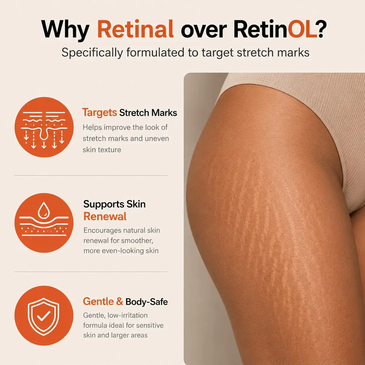 💥100K+ SOLD💕NESLEMY Advanced Retinal Stretch Mark Serum
