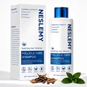 ✨BUY 1 GET 1 FREE✨ NESLEMY  Folliculitis Shampoo for Itchy, Flaky & Oily Scalp!