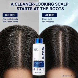 ✨BUY 1 GET 1 FREE✨ NESLEMY  Folliculitis Shampoo for Itchy, Flaky & Oily Scalp!