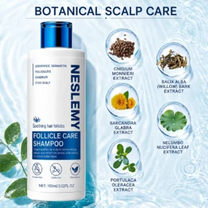 ✨BUY 1 GET 1 FREE✨ NESLEMY  Folliculitis Shampoo for Itchy, Flaky & Oily Scalp!