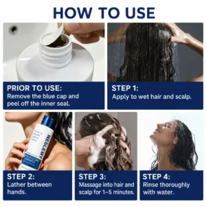 ✨BUY 1 GET 1 FREE✨ NESLEMY  Folliculitis Shampoo for Itchy, Flaky & Oily Scalp!