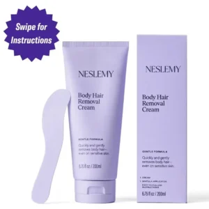 NESLEMY Body Hair Removal Cream
Smooth Skin. Less Shaving.