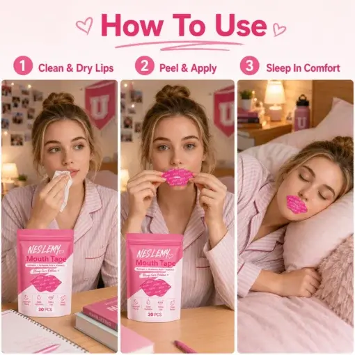 NESLEMY Sleep Mouth Strips