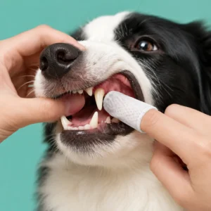 NESLEMY|Pet Dental Care  Finger Wipes