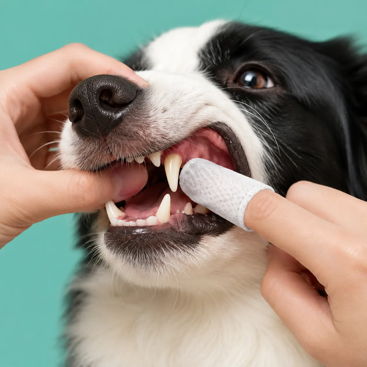 NESLEMY|Pet Dental Care Finger Wipes