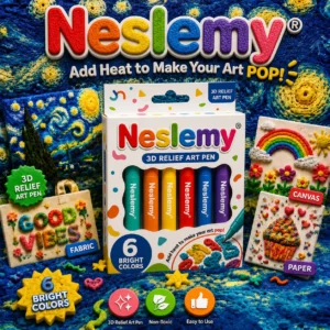 Neslemy® 3D Puff Art Pens – Draw, Heat & Watch It Rise
– Blessedkui