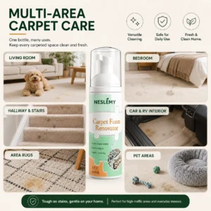 NESLEMY Carpet Stain Removal Foam