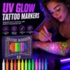 Neslemy Glow Party Tattoo Pens
