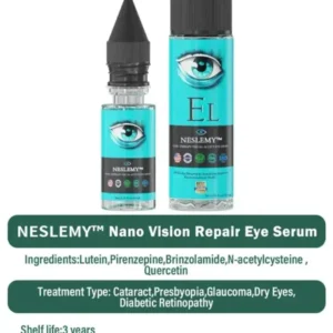 NESLEMY™ Nano Vision Repair Eye Serum ✅FDA Approved(Suitable for presbyopia, dry eye syndrome, glaucoma, and cataracts)